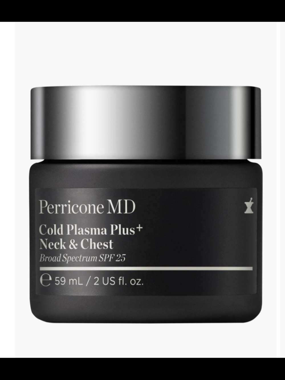 Perricone MD Cold Plasma Plus+ Neck & Chest - Black and Silver